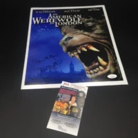 David Kessler in An American Werewolf in London hand signed photo 27,9x37,5cm foto autografata da David Naughton
