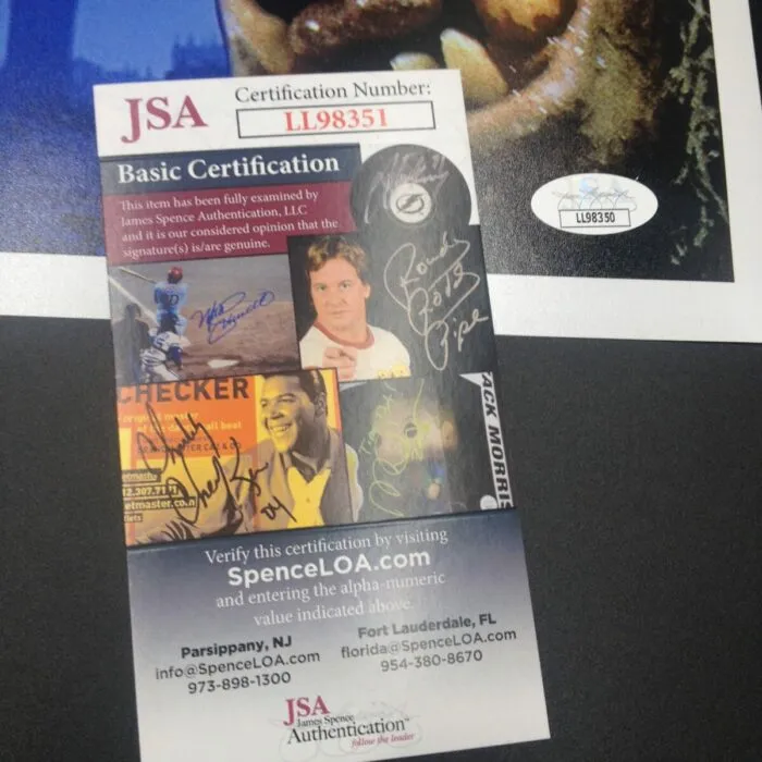 David Kessler in An American Werewolf in London hand signed photo 27,9x37,5cm foto autografata da David Naughton