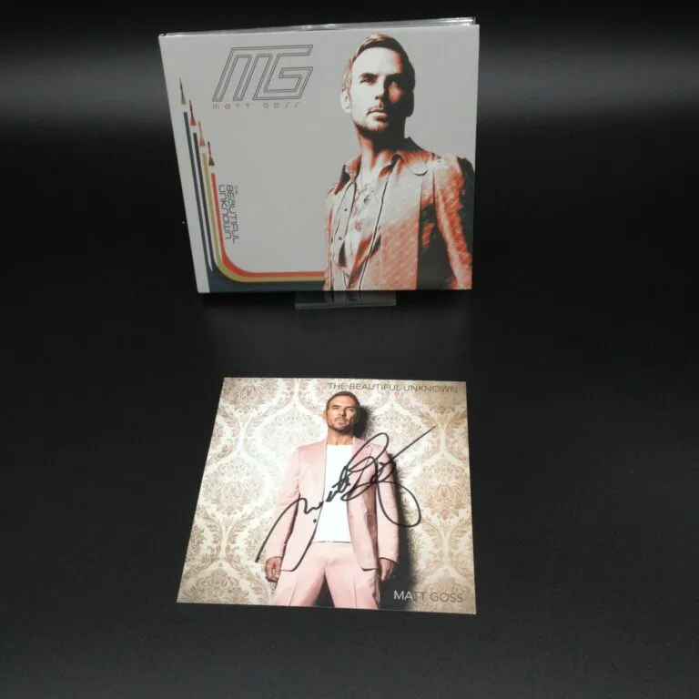 Cd The Beautiful Unknown autografato da Matt Goss