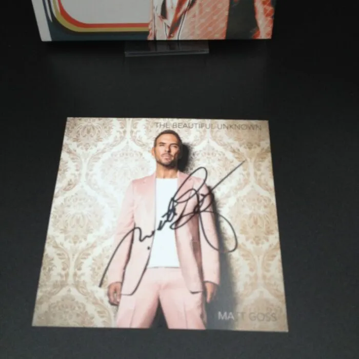 Cd The Beautiful Unknown autografato da Matt Goss