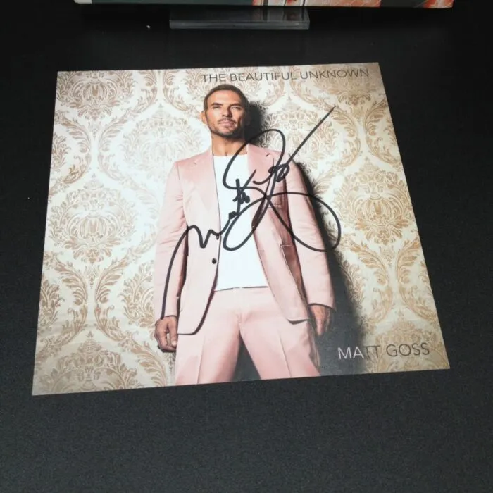 Cd The Beautiful Unknown autografato da Matt Goss