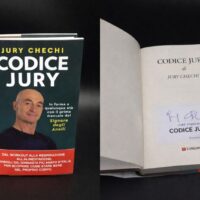 Codice Juri libro autografato da Jury Chechi