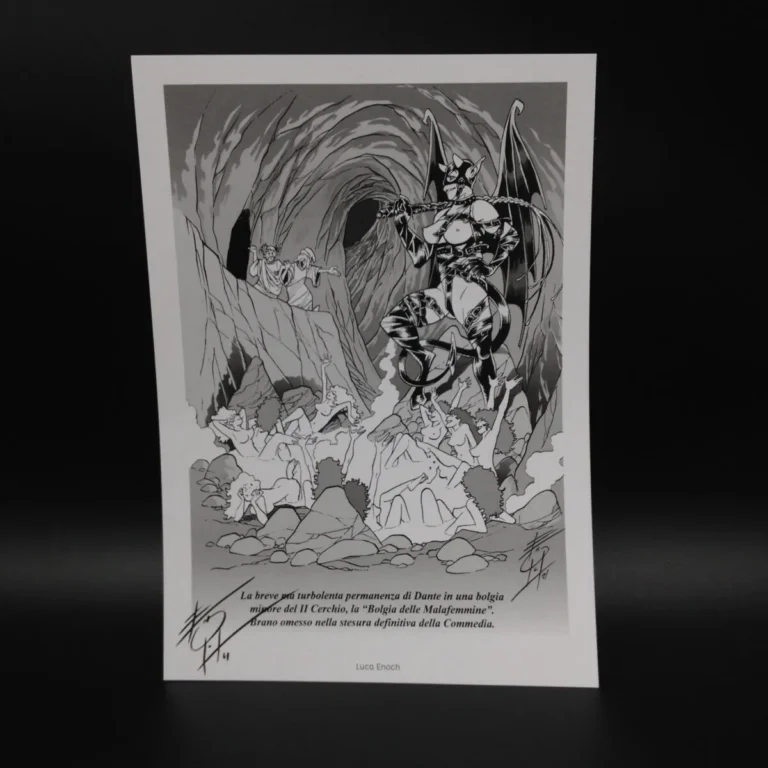 Dante autografato da Loca Enoch