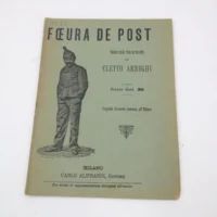 Foeura de post di Cletto Arrighi (primi del '900)