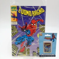 Fumetto L'Uomo Ragno n 0 + lingottino placcato oro 24 carati