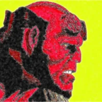 “Hellboy" opera di John Efrem - open edition