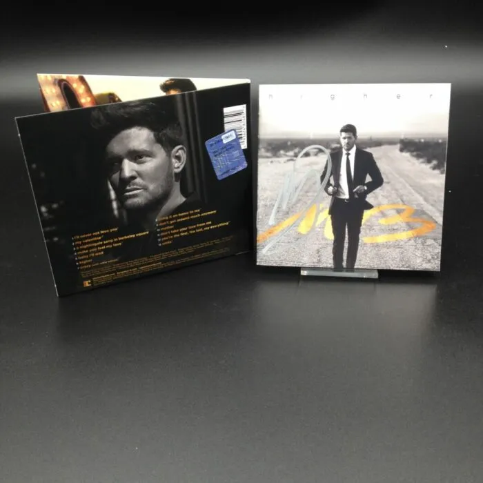 CD Higher con Booklet autografato da Michael Bublé