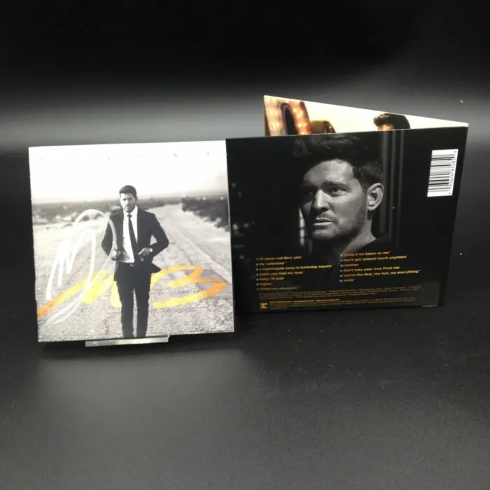 CD Higher con Booklet autografato da Michael Bublé