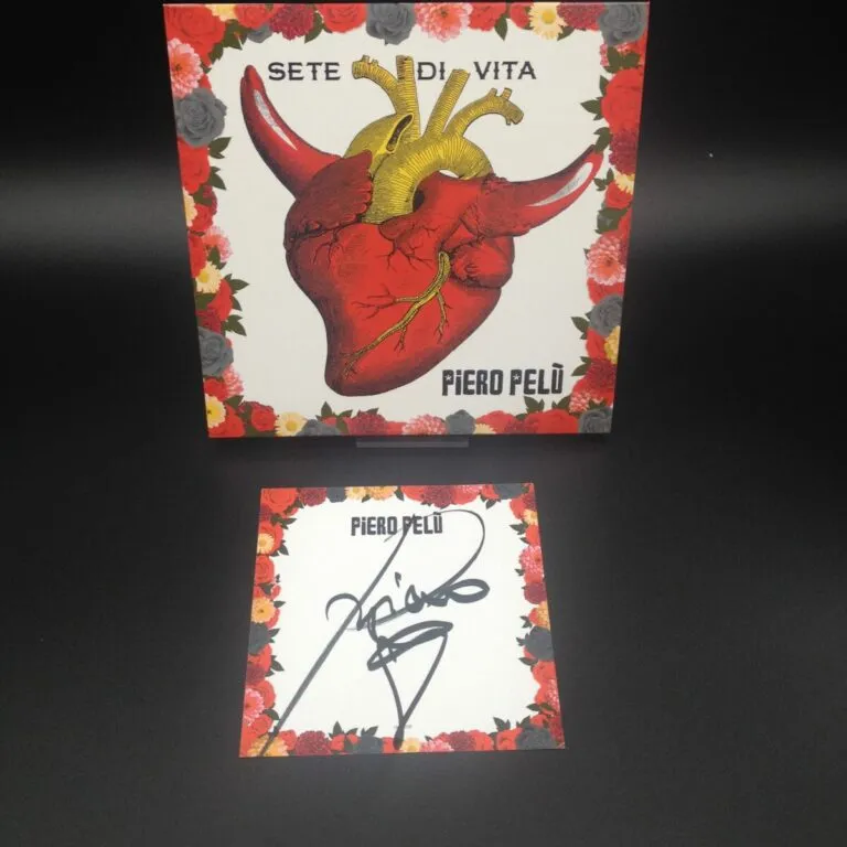 Sete di vita/Gigante Vinile Ed. Limitata 307/500 con card autografata da Piero Pelù