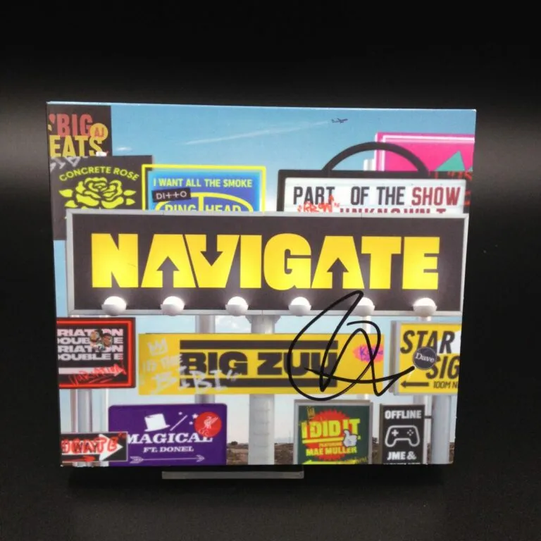 Cd Navigate autografato da Big Zuu