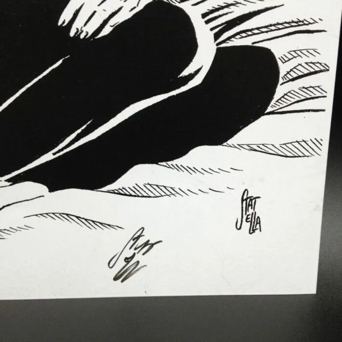 Diabolik autografato da Daniele Statella