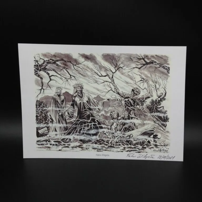 Dante autografato da Fabio D’Agata