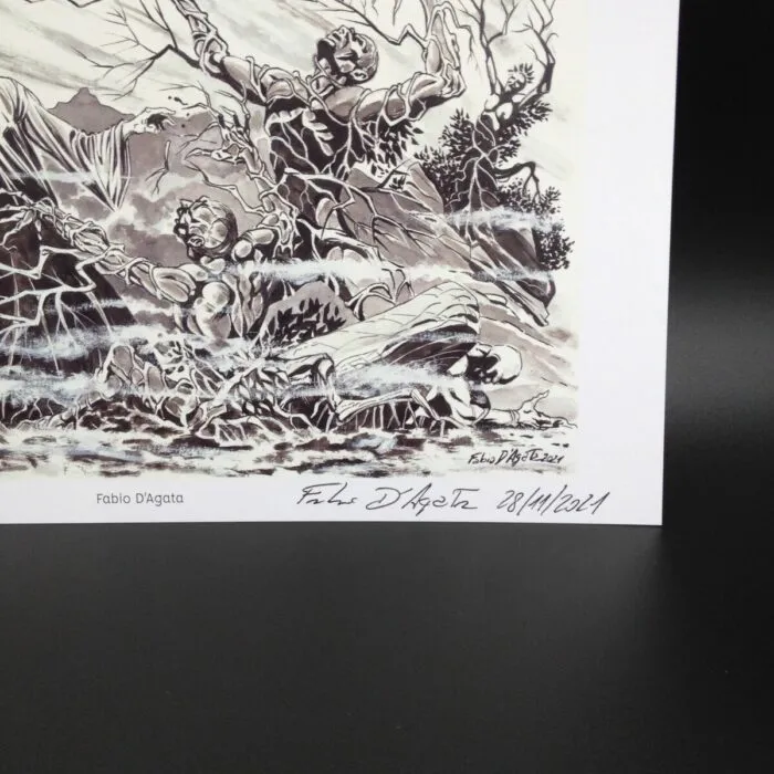Dante autografato da Fabio D'Agata