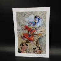 Dante autografato da Alessandro Gottardo