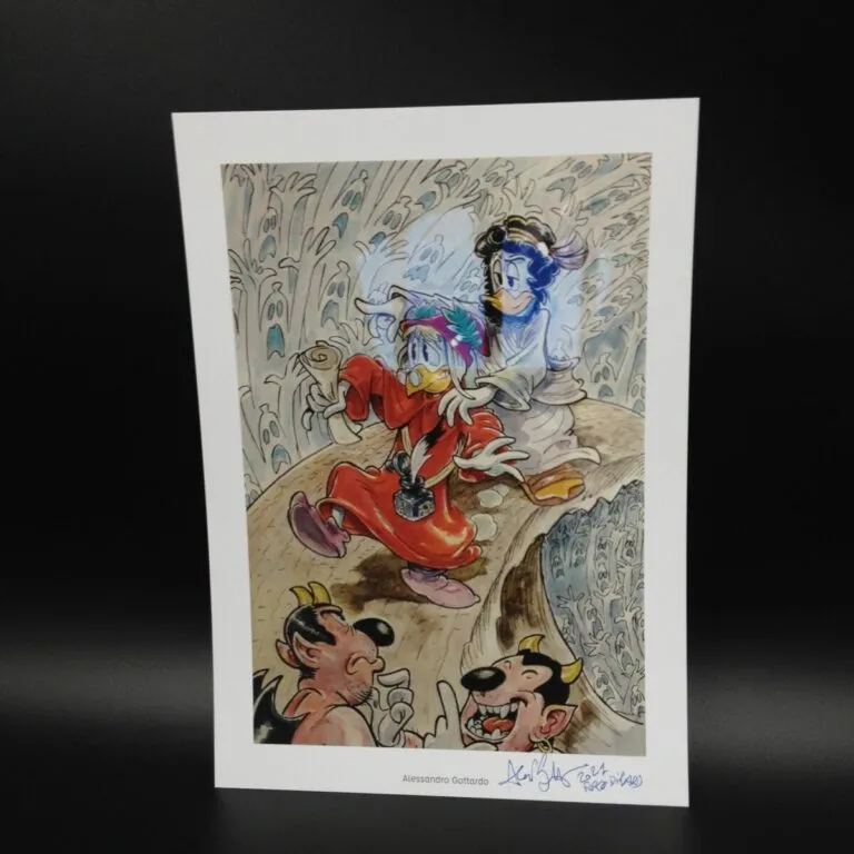 Dante autografato da Alessandro Gottardo