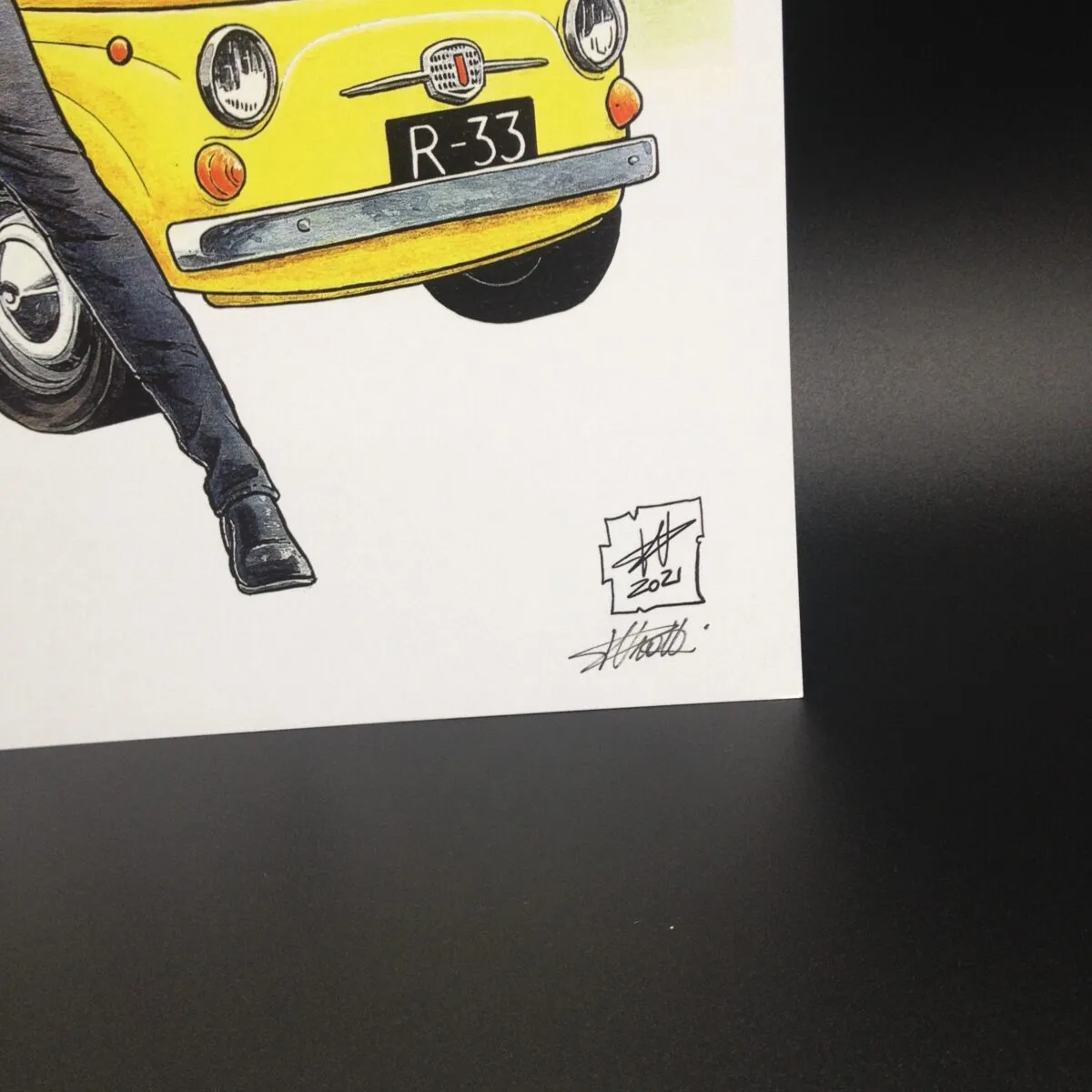 "Fujiko (aka Margot) Lupin III" autografata da Dario Viotti - immagine 3