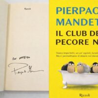 Il club delle pecore nere libro autografato da Pierpaolo Mandetta