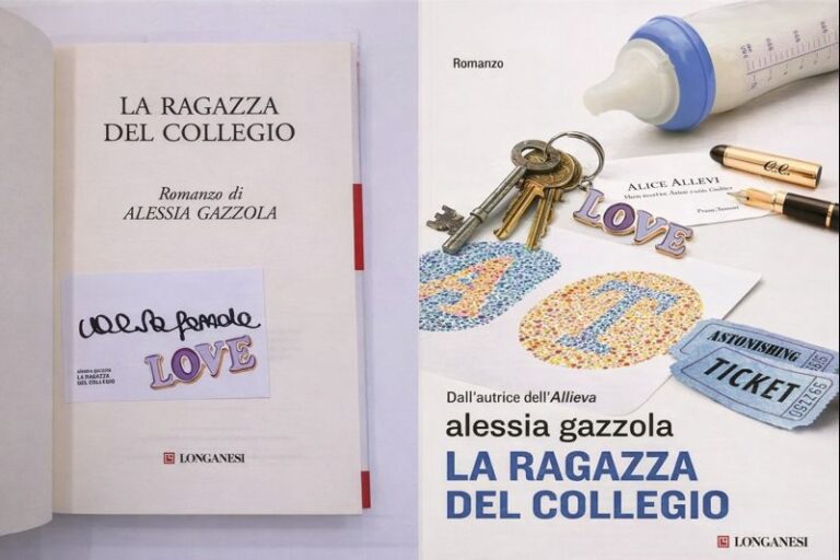 La ragazza del collegio libro autografato da Alessia Gazzola