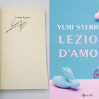 Lezioni d'amore libro autografato da Yuri Sterrore