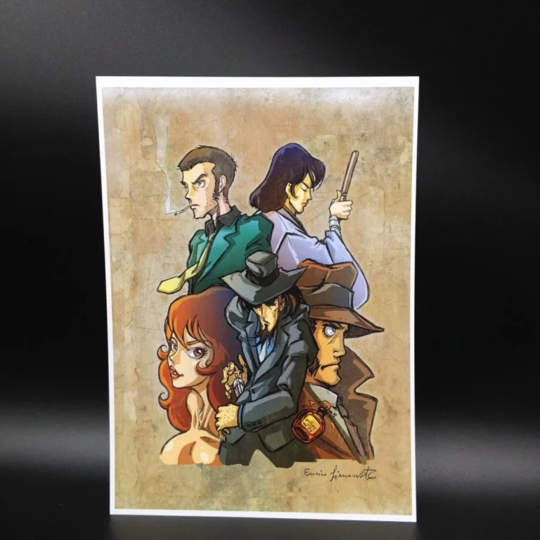 Lupin III di Enrico Simonato 21x29cm