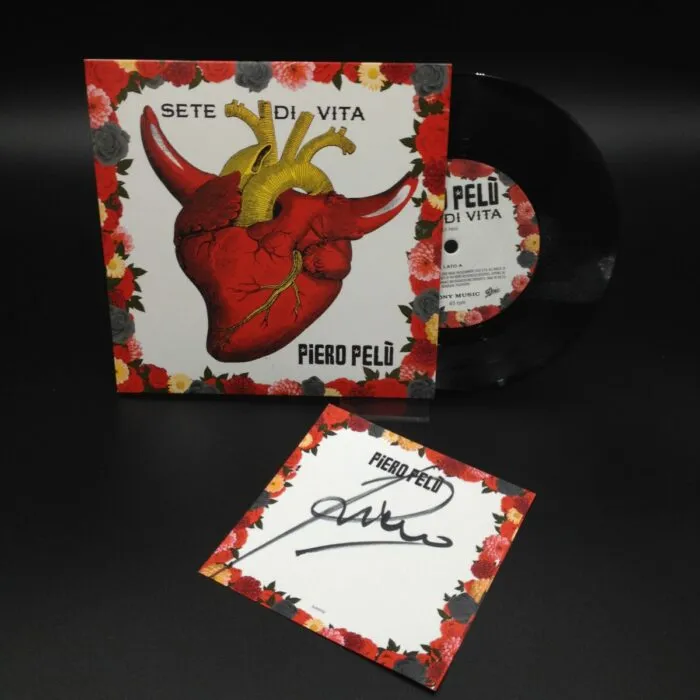 Sete di vita/Gigante Vinile Ed. Limitata 27/500 con card autografata da Piero Pelù
