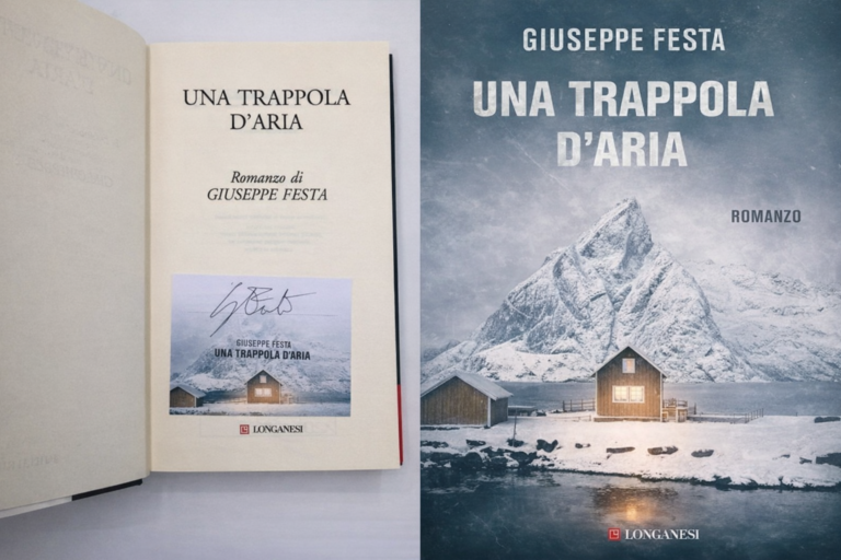 Una trappola d’aria libro autografato da Giuseppe Festa