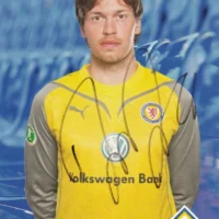 Cartolina ufficiale Eintracht Braunschweig autografata da Daniel Davari