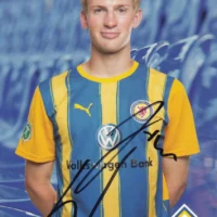 Cartolina ufficiale Eintracht Braunschweig autografata da Jan Washausen