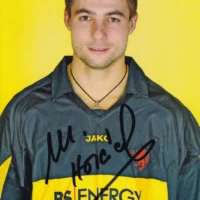 Cartolina ufficiale Eintracht Braunschweig autografata da Martin Horacek
