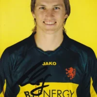 Cartolina ufficiale Eintracht Braunschweig autografata da Tobias Schweinsteiger