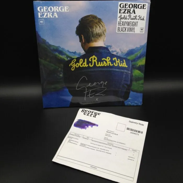 Vinile Gold Rush Kid hand signed autografato da George Ezra