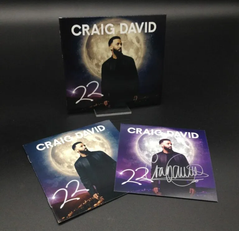 Craig David – cd 22 hand signed (autografato)
