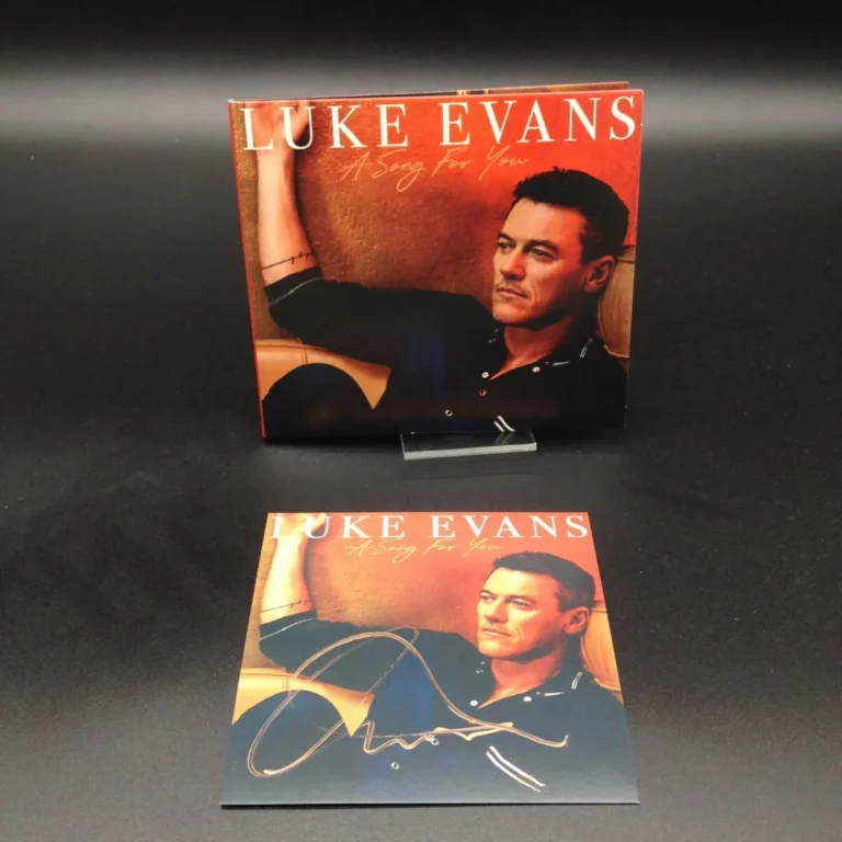 Luke Evans – A Song for You + (card hand signed) cd