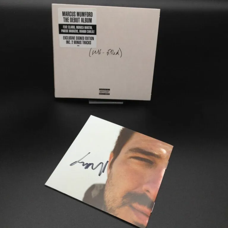 (Self-Titled) – Marcus Mumford (hand signed cd autografato)