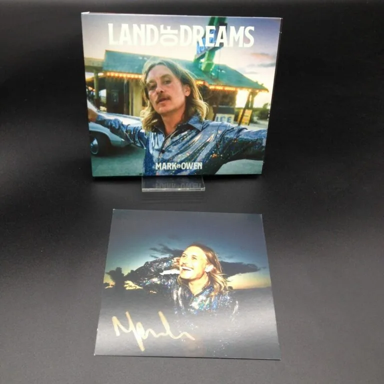 Mark Owen – cd Land of Dreams + card hand signed (autografata)