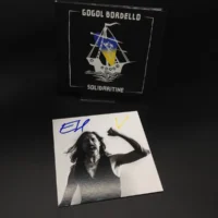 Gogol Bordello - cd SOLIDARITINE + card hand signed (autografata)