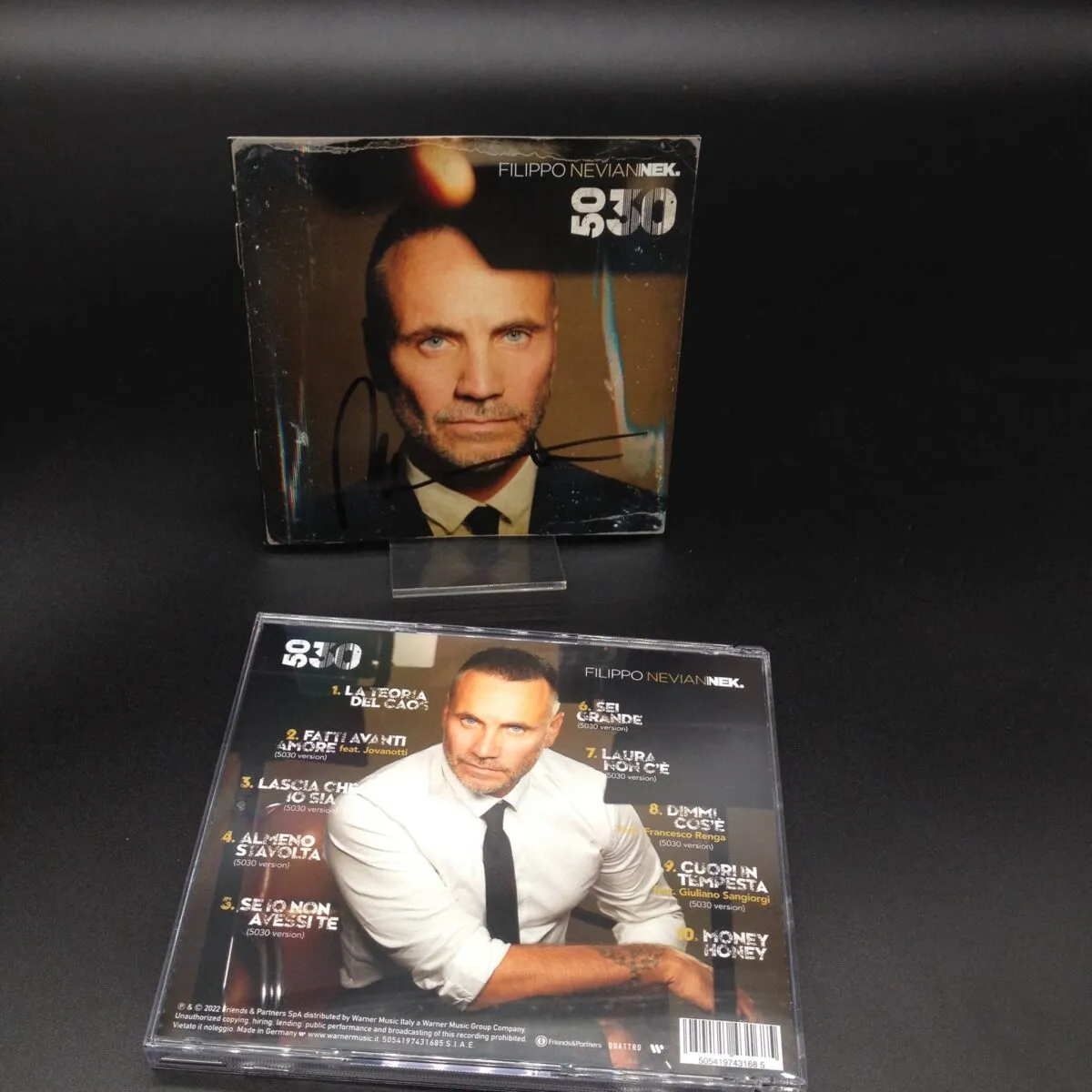 50/30 - Nek (hand signed cd autografato)