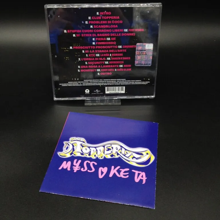 Cd Club Topperia – Miss Keta (hand signed autografato)