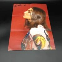 Poster autografato da Elettra Lamborghini (tratto dal Cd Twerking Beach)