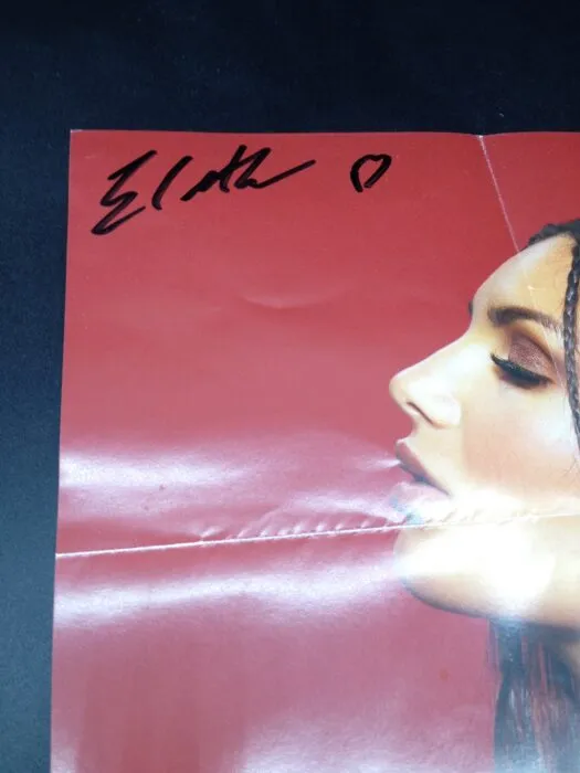 Poster autografato da Elettra Lamborghini (tratto dal Cd Twerking Beach)