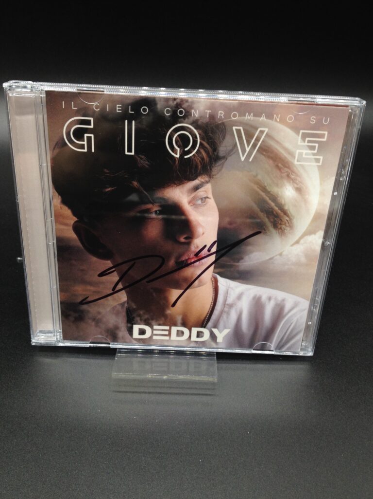 Il cielo contromano su Giove – Deddy (hand signed autografato) CD