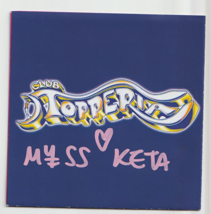 Cd Club Topperia - Miss Keta (hand signed autografato)