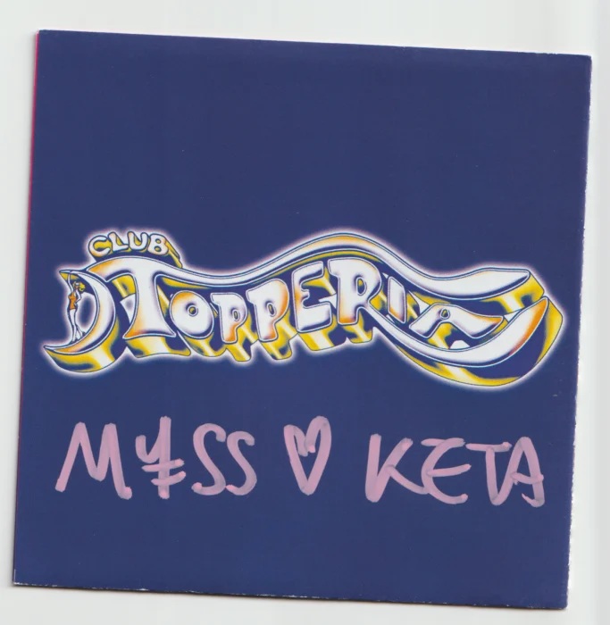 Cd Club Topperia - Miss Keta (hand signed autografato)