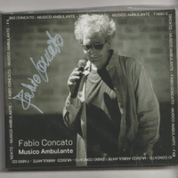 Musico Ambulante -  Fabio Concato (hand signed doppio cd autografato)