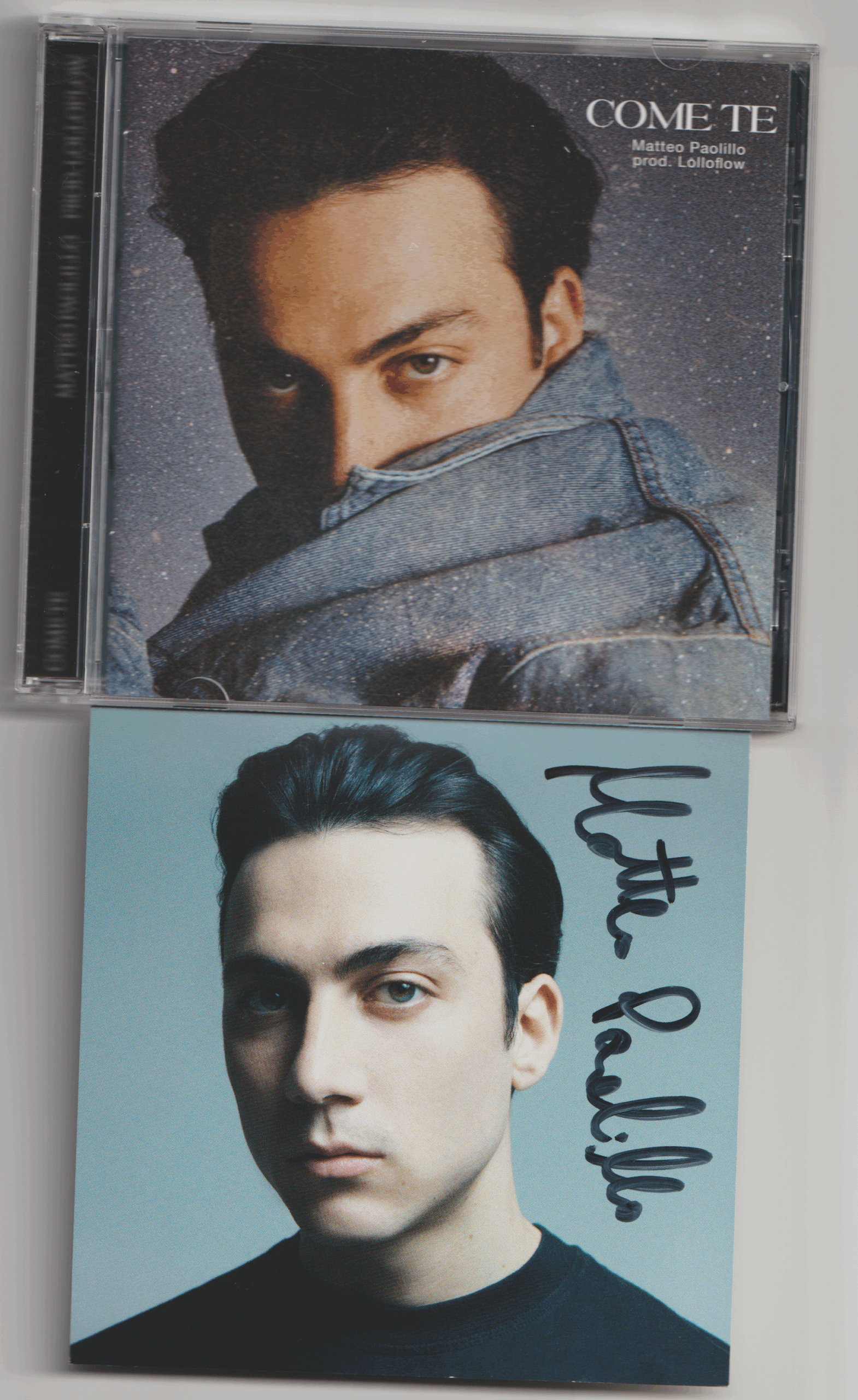 Matteo Paolillo - Come te (hand signed cd autografato)