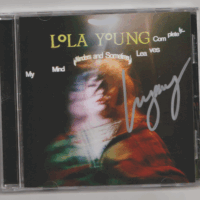 Lola Young - My Mind Wanders And Sometimes Leaves Completely (hand signed cd autografato)