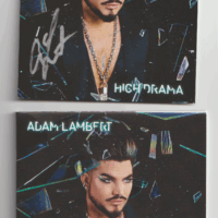 Adam Lambert - High Drama (hand signed cd autografato)