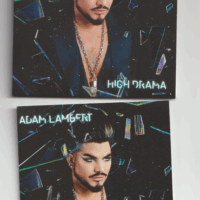 Adam Lambert - High Drama (hand signed cd autografato)