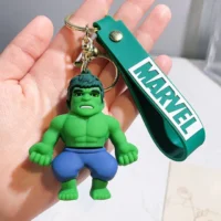 Portachiavi Marvel Hulk in silicone