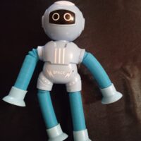 Astronauta telescopico - azzurro